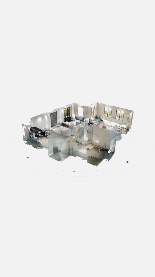 Textured 3D model of an apartment scanned with FJD Trion C1
