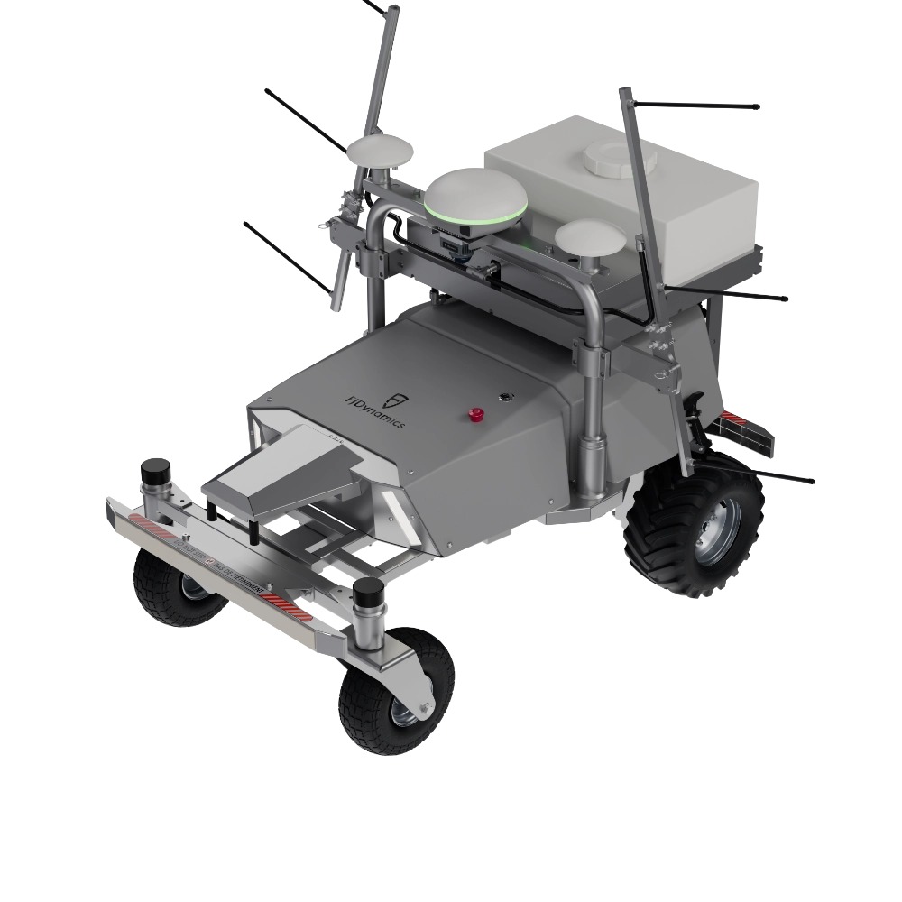 XBot tall-canopy spraying attachment