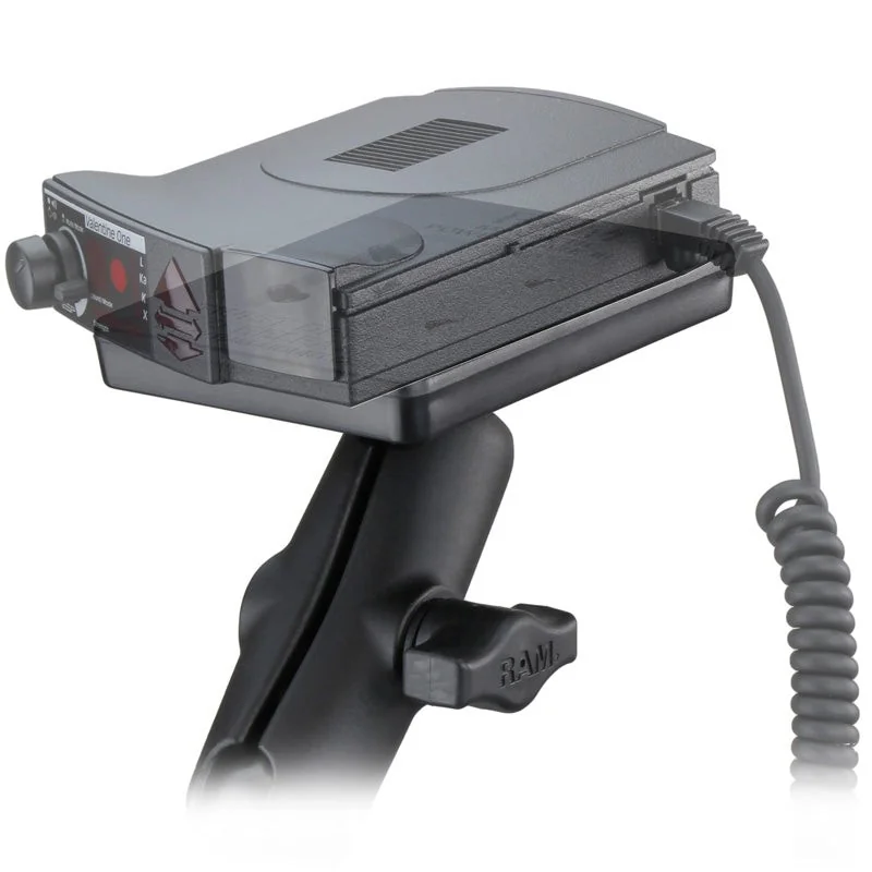 RAM Power Plate III Radar Detector Mount - RAM-B-149Z-300-1U angle