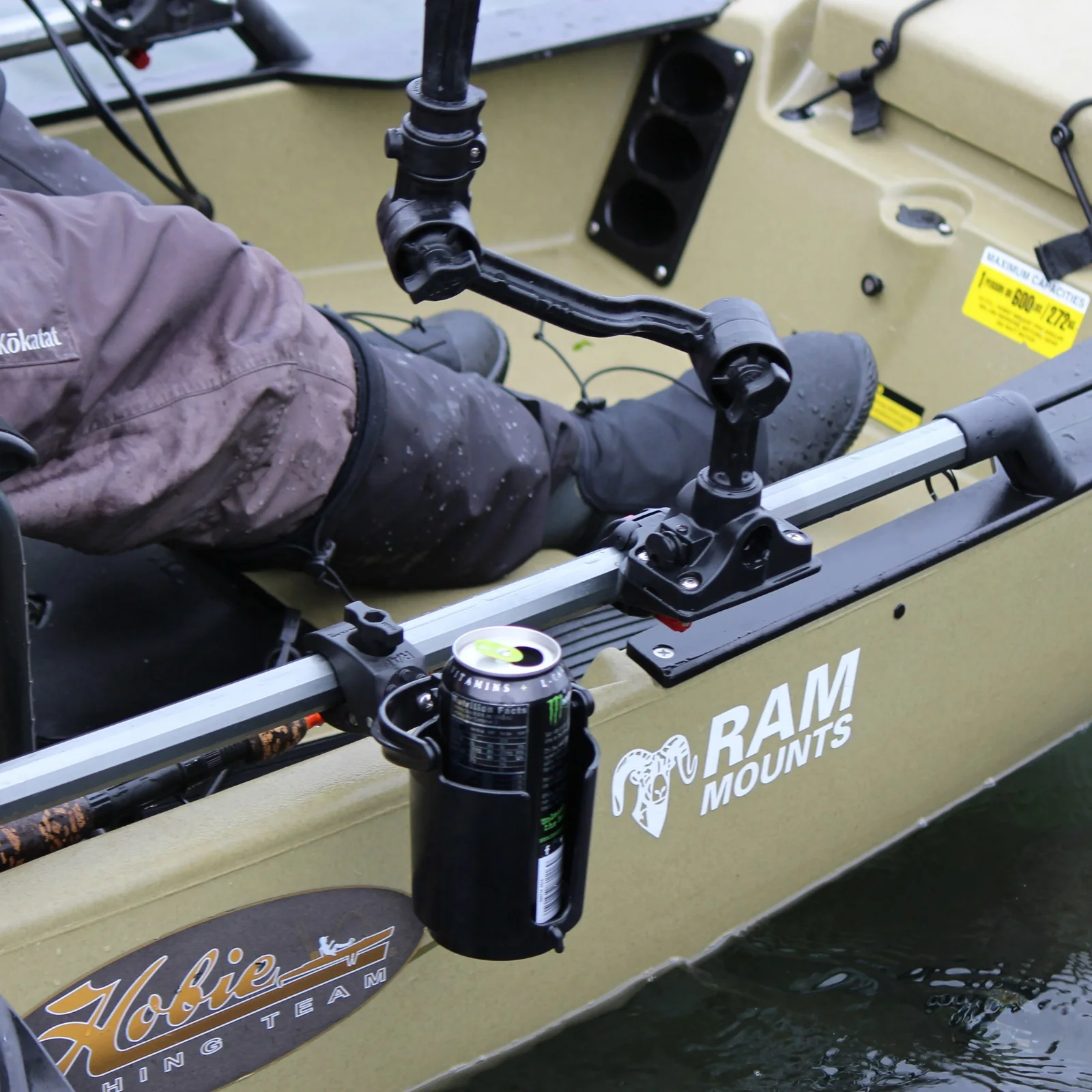 RAM Level Cup 16oz Drink Holder with RAM Tough-Claw Mount - RAM-B-132-400U_4