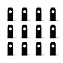Rotary Evolution knivblad Sunseeker 12-pack – samtliga 12 knivblad i setet