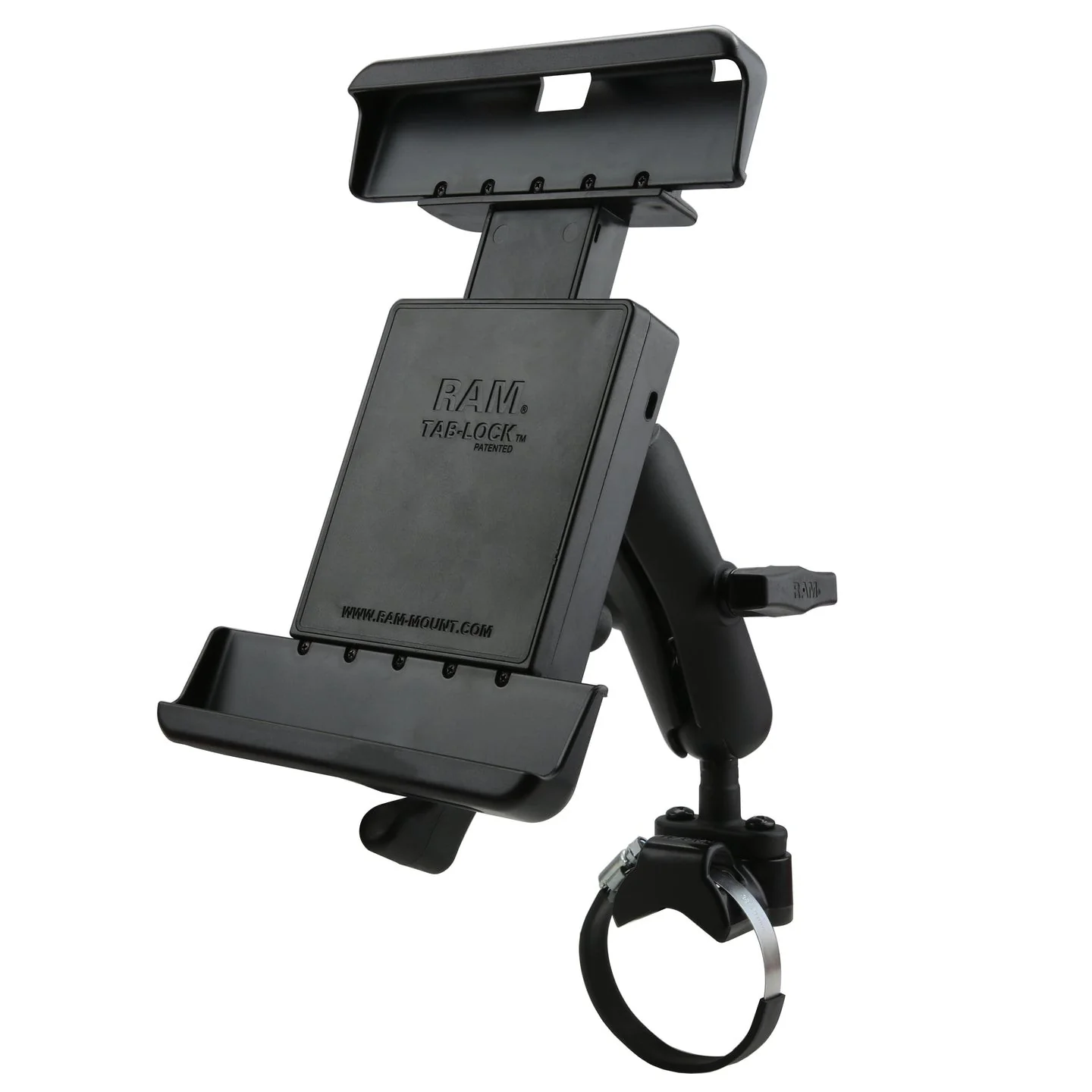 [RAM-231Z-2-TABL25U] RAM ATV/UTV Rälsfäste för 10" surfplattor med kraftiga skal