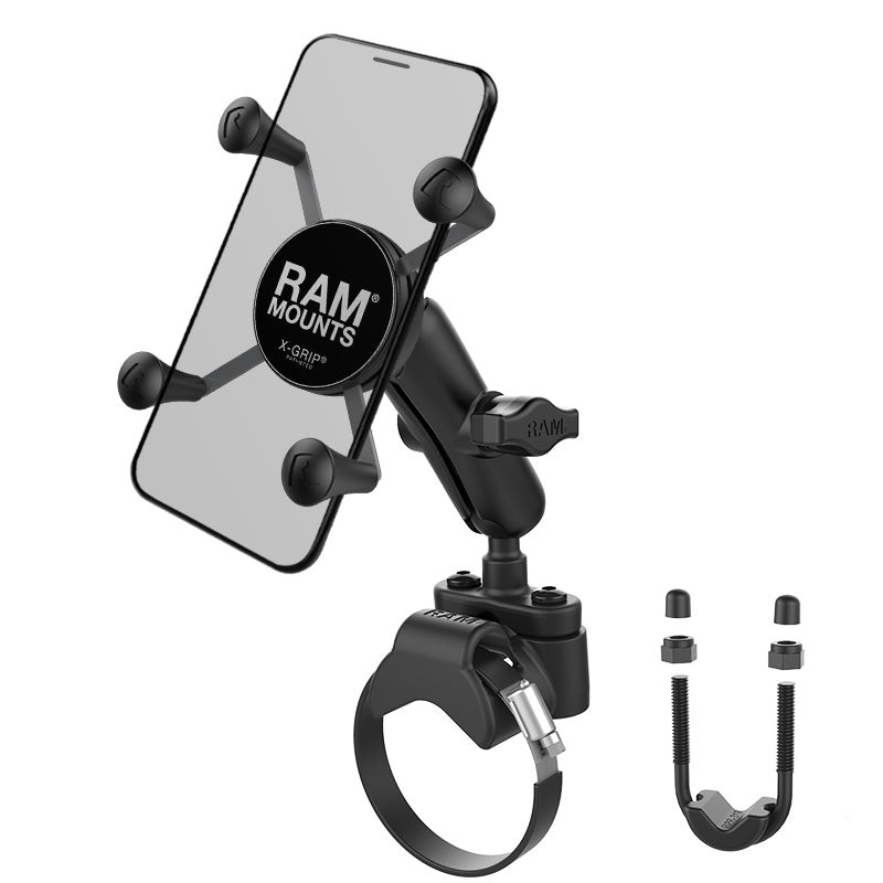RAM X-Grip Telefonfäste med ATV/UTV rälsbas