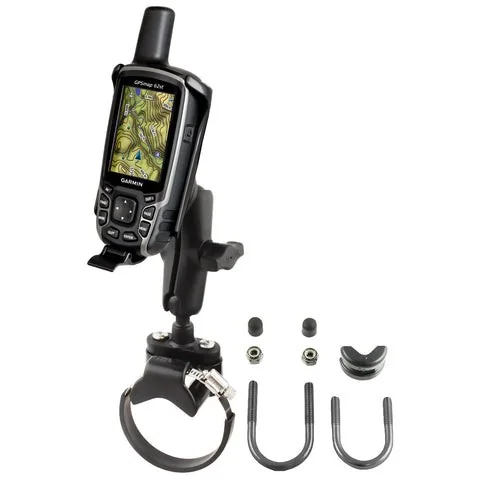 [RAM-B-149Z-2-GA41U] RAM ATV/Side By Side Rail Mount for Garmin Astro 320 / GPSMAP 62 & 64 Series