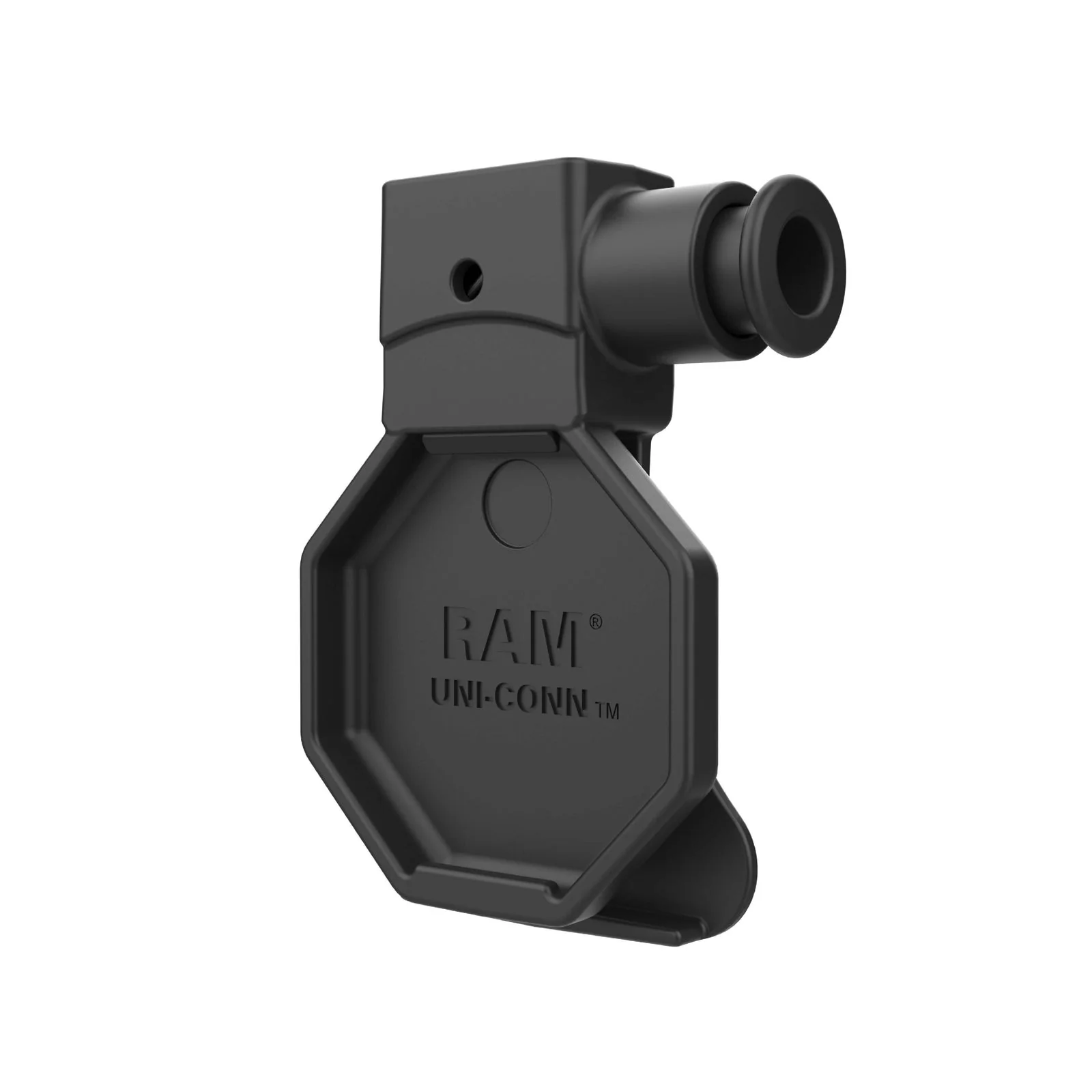 [RAM-HOL-BC-U1U] RAM Uni-Conn Plunger Style Belt Clip Holder for Uni-Conn Button