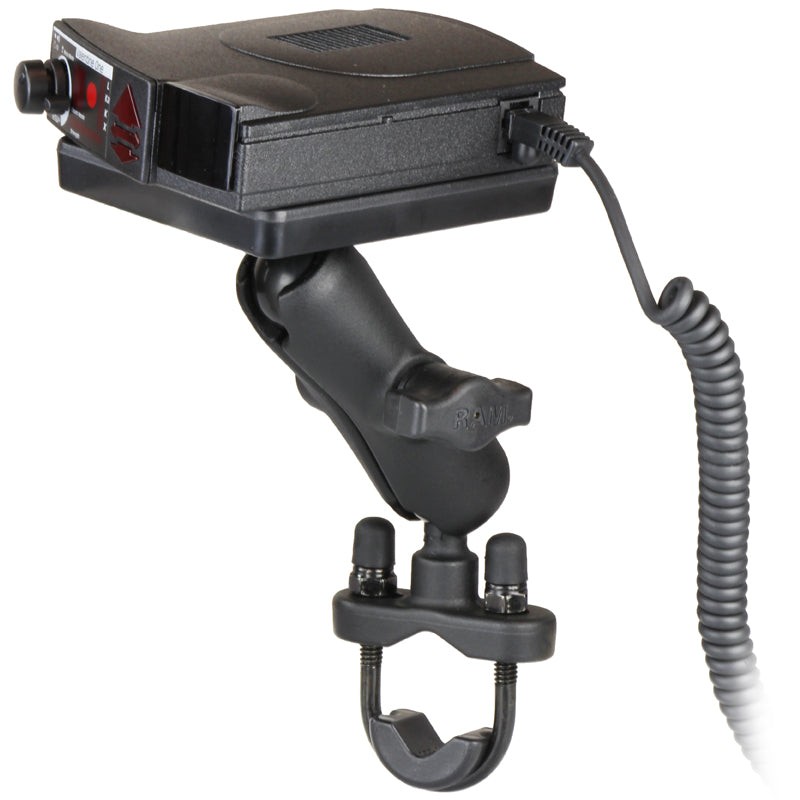 [RAM-B-149Z-300-1U] RAM Power Plate III Radar Detector Mount with U-Bolt Base