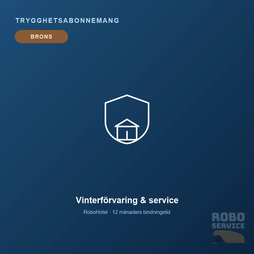 Trygghetsabonnemang Brons – Månadsvis