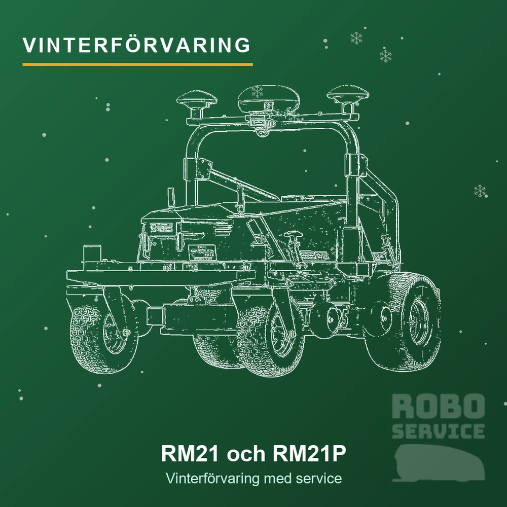 Winter storage with service – RM21 and RM21P